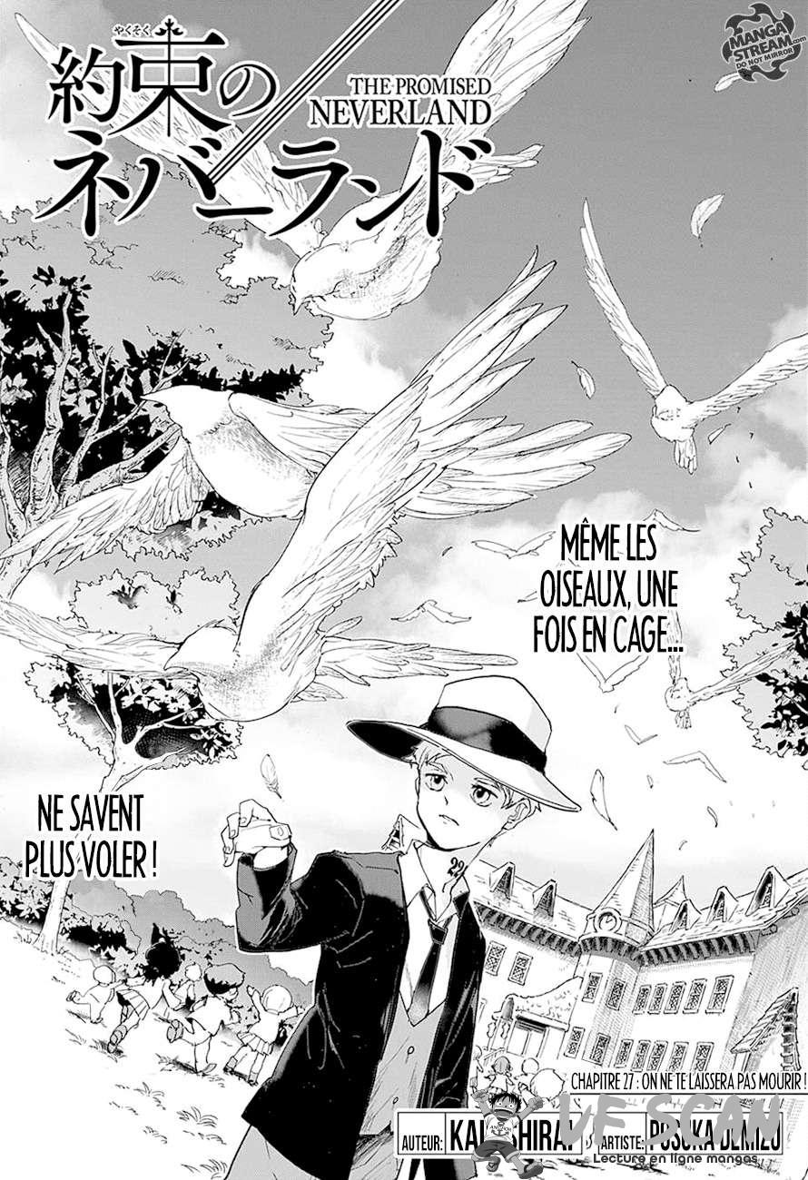  The Promised neverland - Chapitre 27 - 1