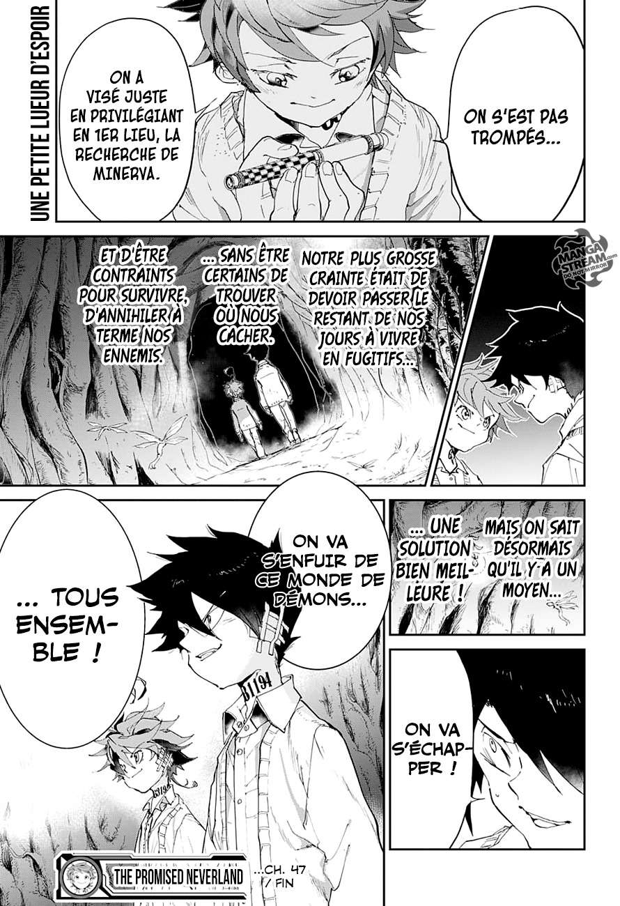  The Promised neverland - Chapitre 47 - 20