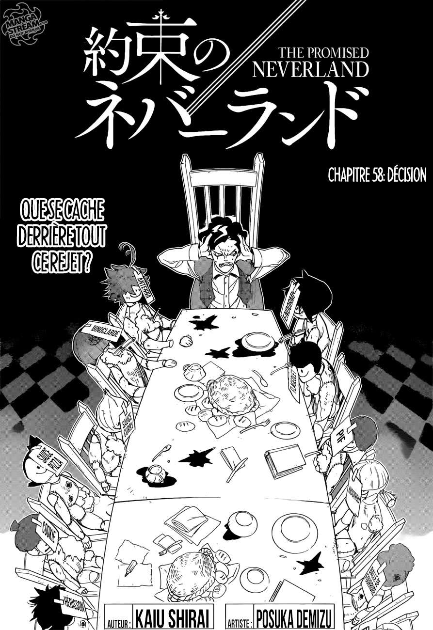  The Promised neverland - Chapitre 58 - 3