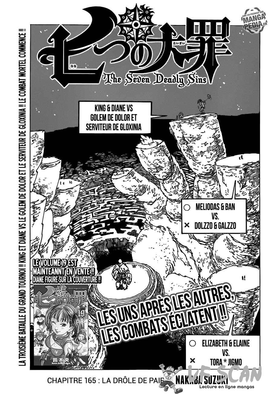  The Seven Deadly Sins - Chapitre 165 - 1