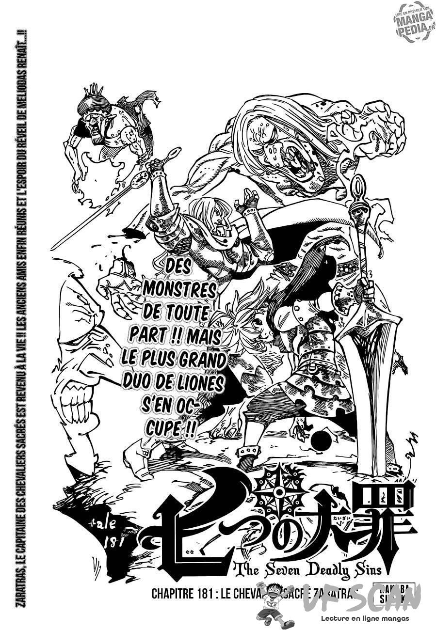  The Seven Deadly Sins - Chapitre 181 - 1