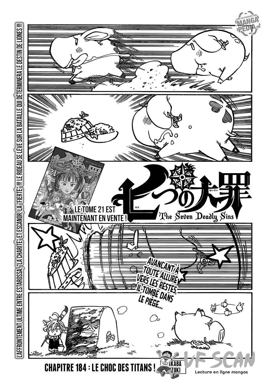  The Seven Deadly Sins - Chapitre 184 - 1