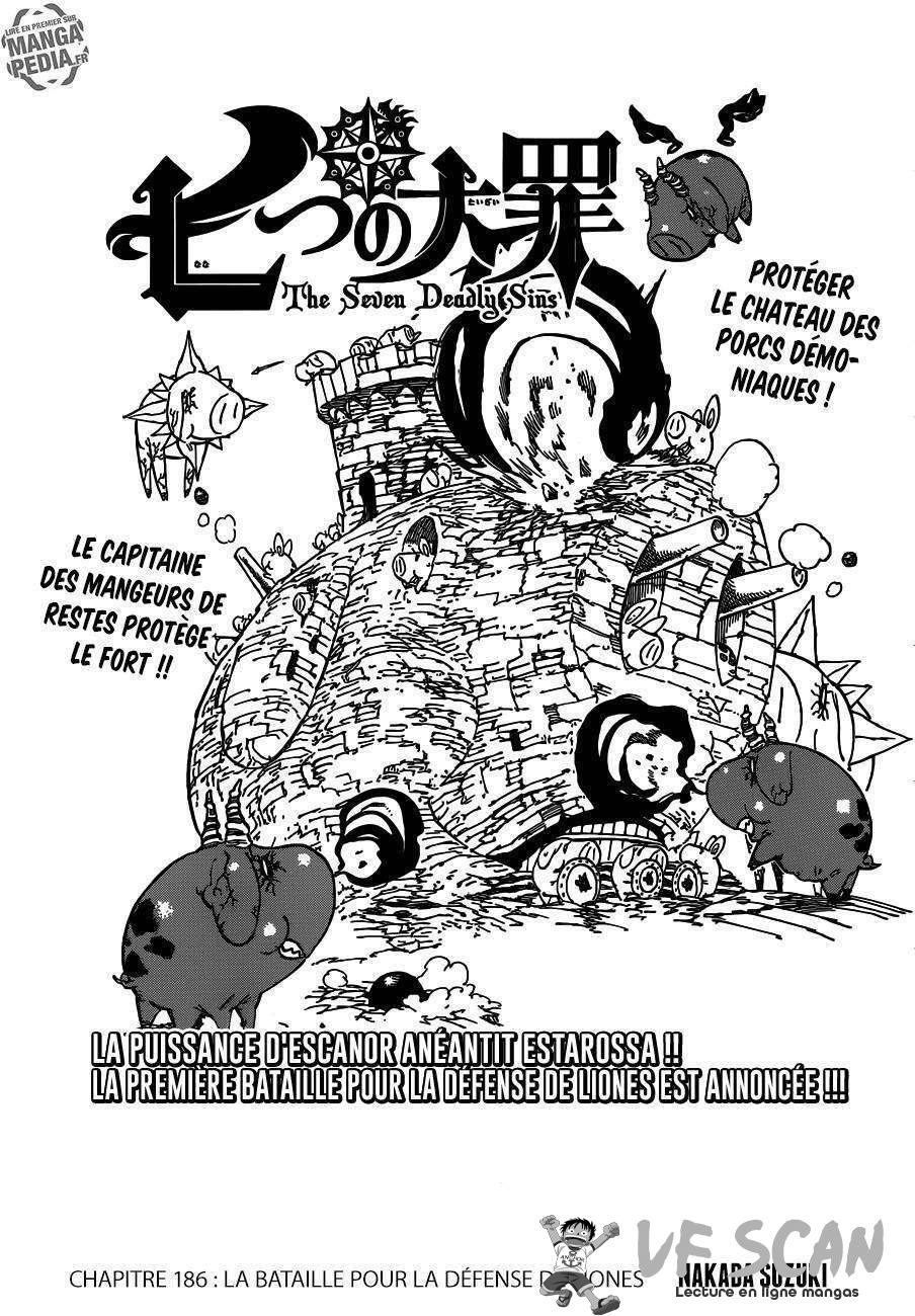  The Seven Deadly Sins - Chapitre 186 - 1