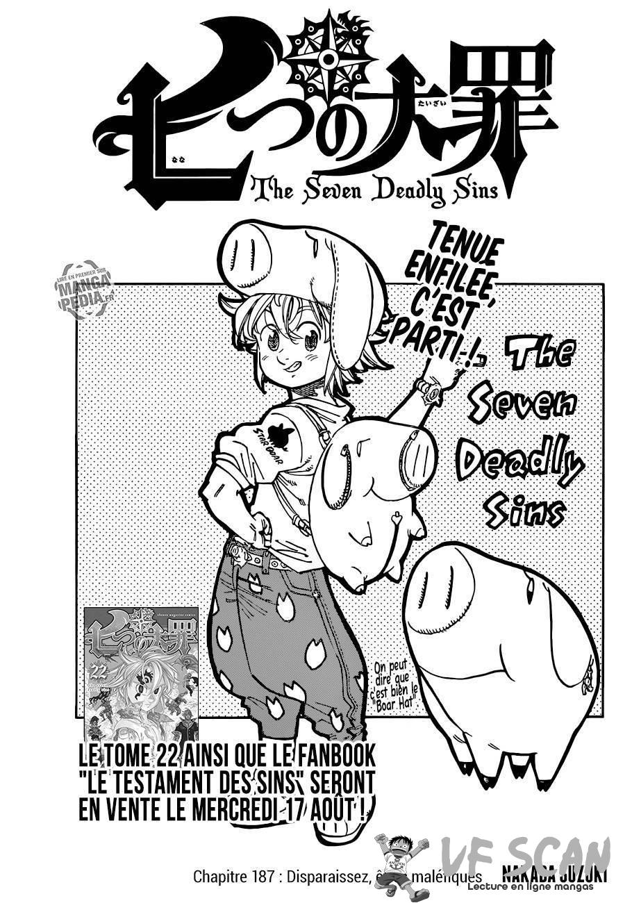  The Seven Deadly Sins - Chapitre 187 - 1