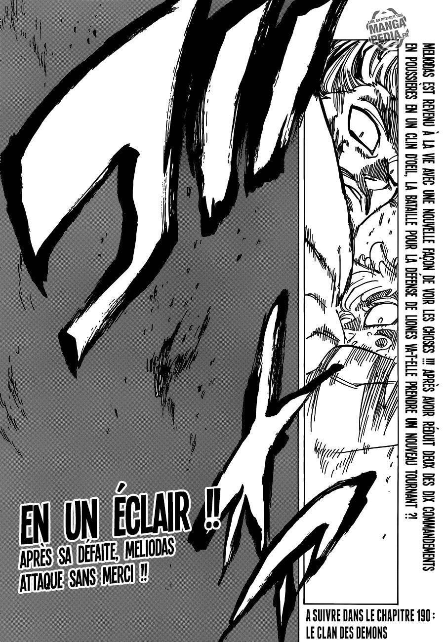  The Seven Deadly Sins - Chapitre 189 - 20