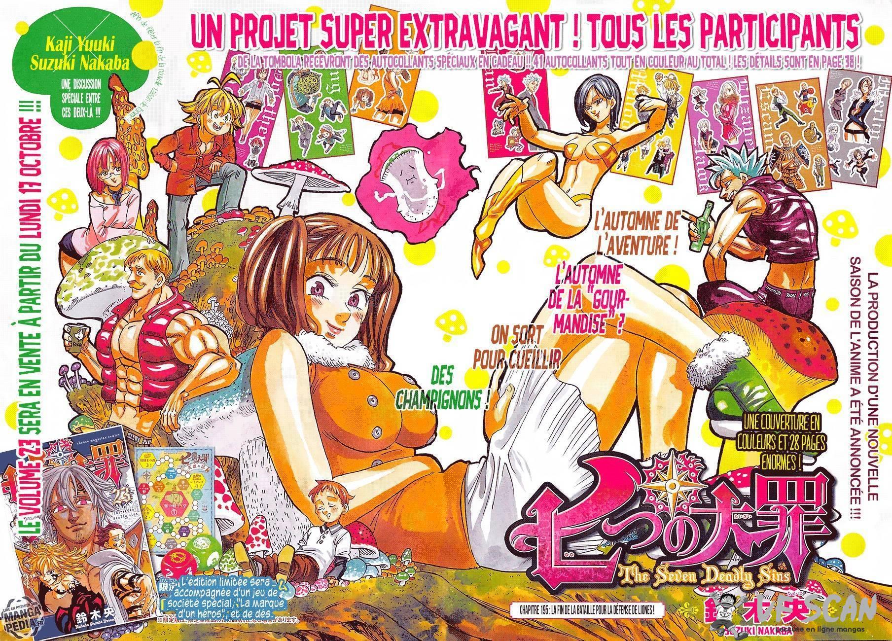  The Seven Deadly Sins - Chapitre 195 - 1