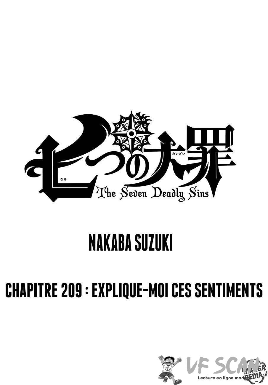  The Seven Deadly Sins - Chapitre 209 - 1