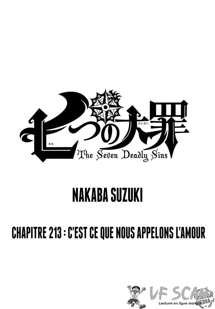  The Seven Deadly Sins - Chapitre 213 - 1