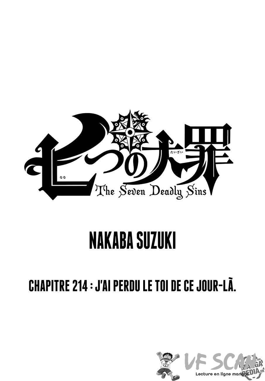  The Seven Deadly Sins - Chapitre 214 - 1