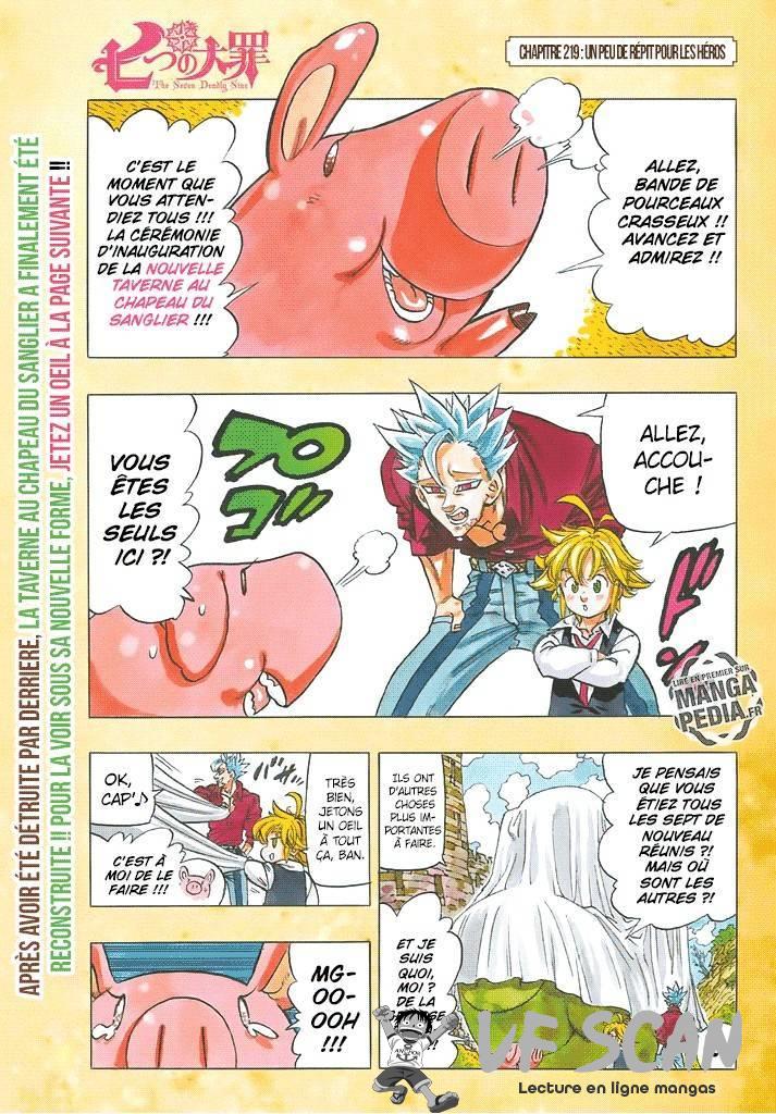  The Seven Deadly Sins - Chapitre 219 - 1