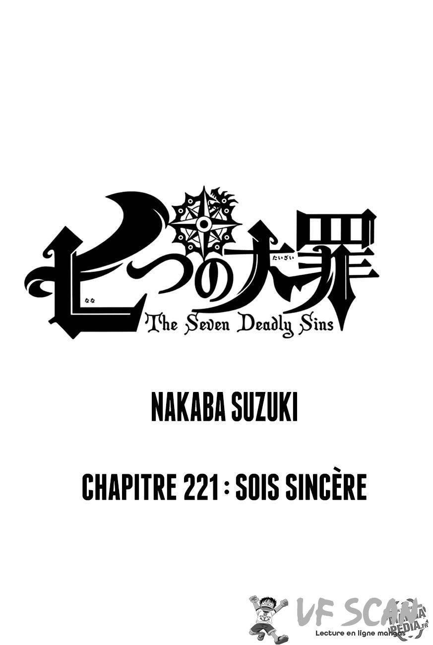  The Seven Deadly Sins - Chapitre 221 - 1