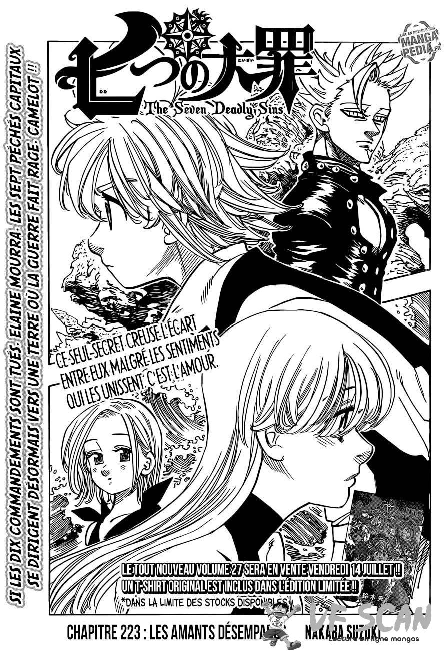  The Seven Deadly Sins - Chapitre 223 - 1