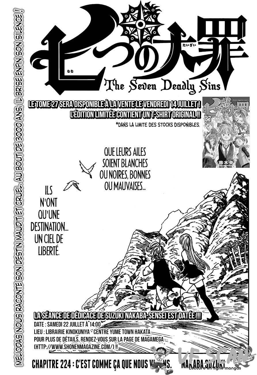  The Seven Deadly Sins - Chapitre 224 - 1