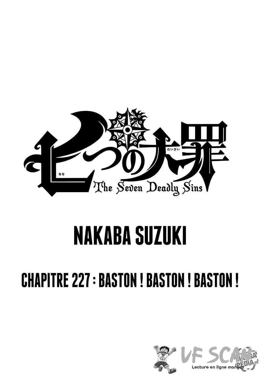  The Seven Deadly Sins - Chapitre 227 - 1