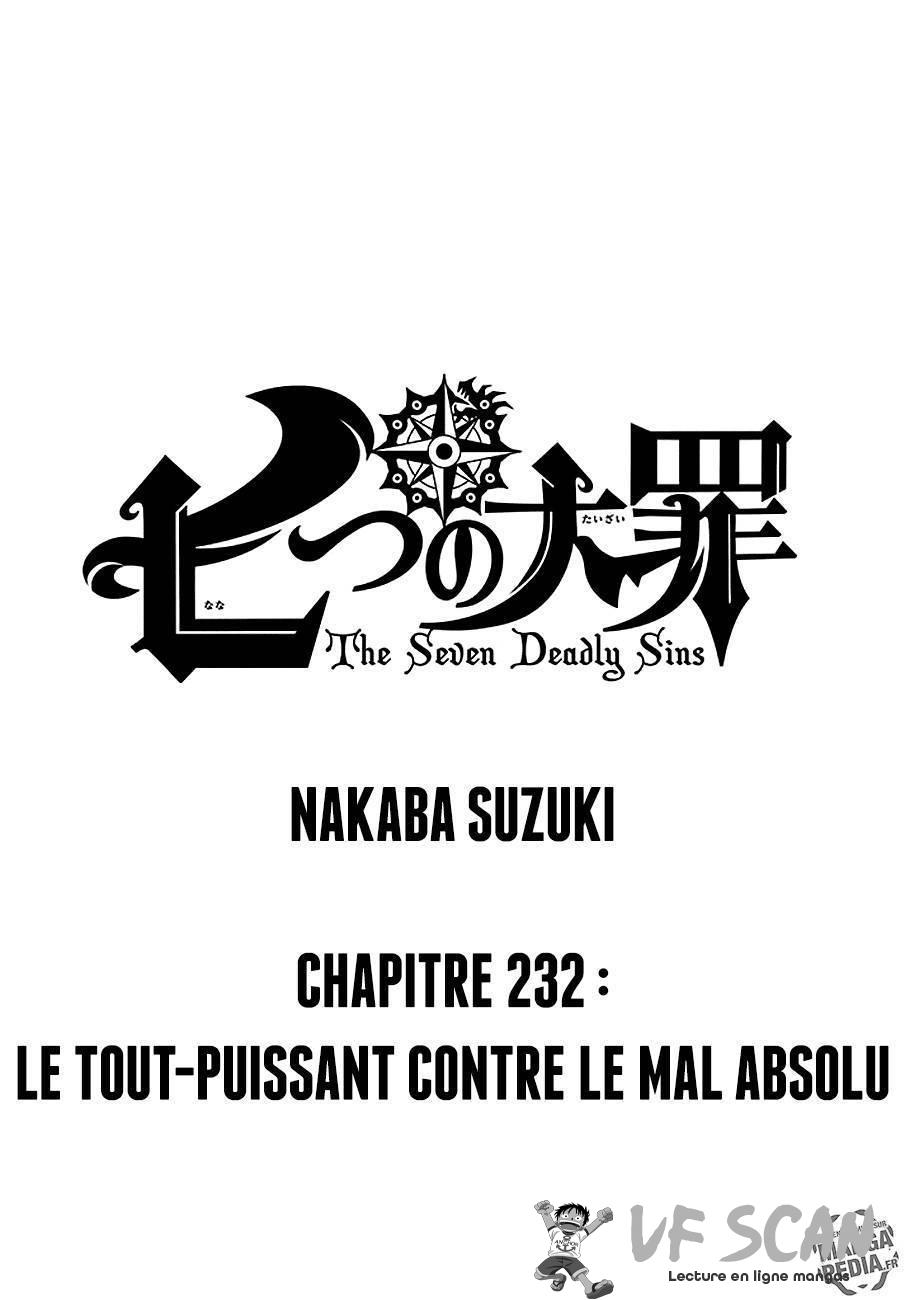  The Seven Deadly Sins - Chapitre 232 - 1