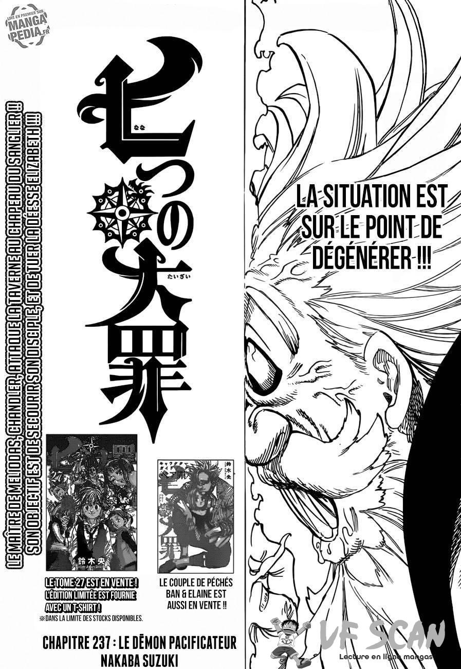  The Seven Deadly Sins - Chapitre 237 - 1