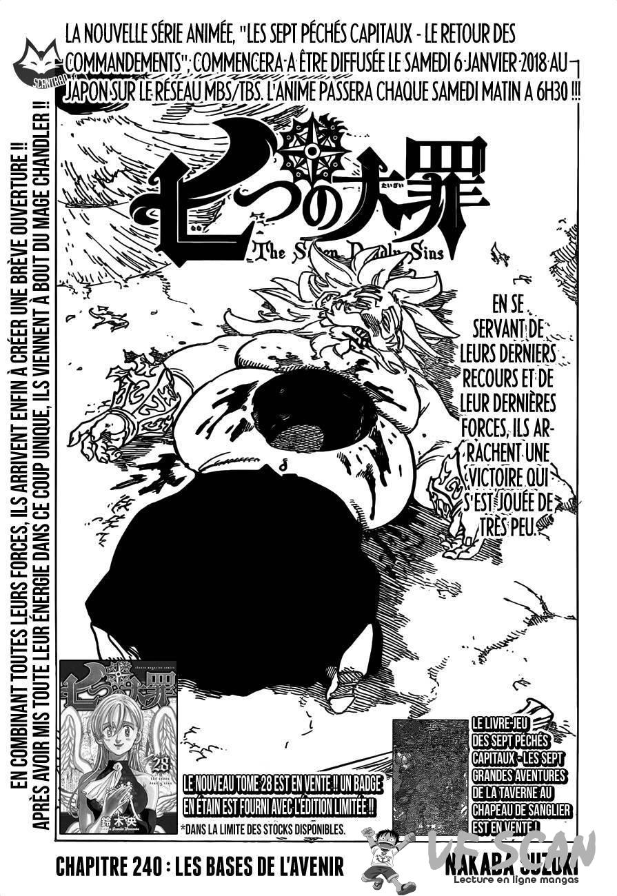  The Seven Deadly Sins - Chapitre 240 - 1