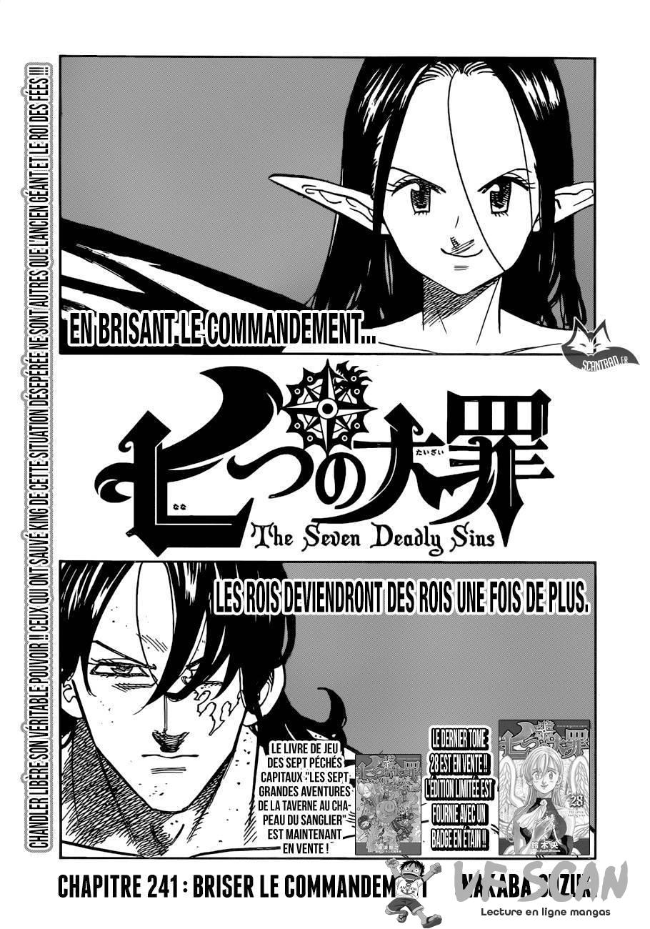  The Seven Deadly Sins - Chapitre 241 - 1