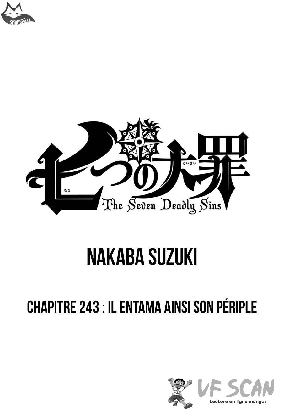  The Seven Deadly Sins - Chapitre 243 - 1