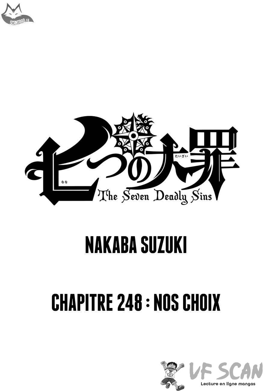  The Seven Deadly Sins - Chapitre 248 - 1