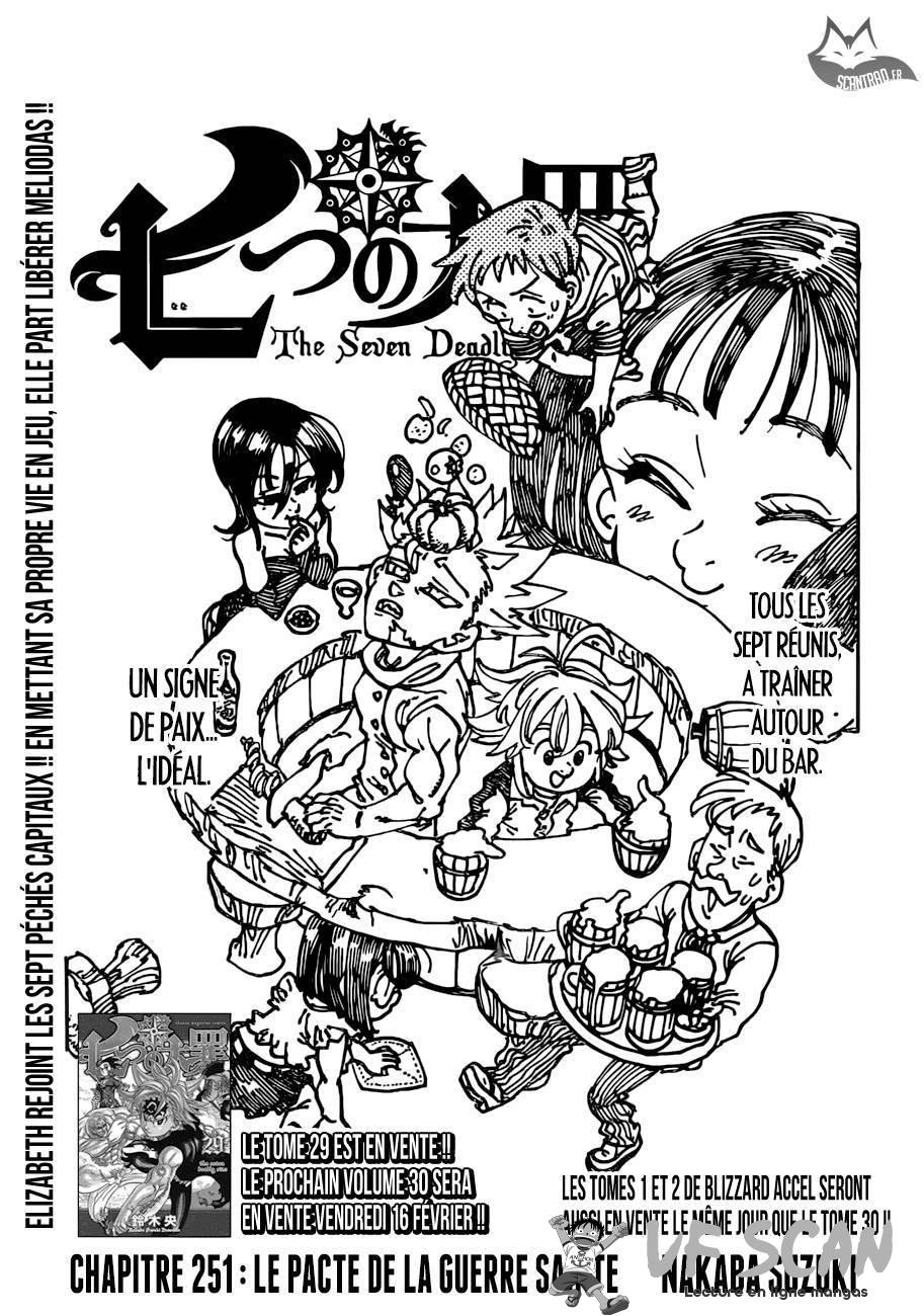  The Seven Deadly Sins - Chapitre 251 - 1