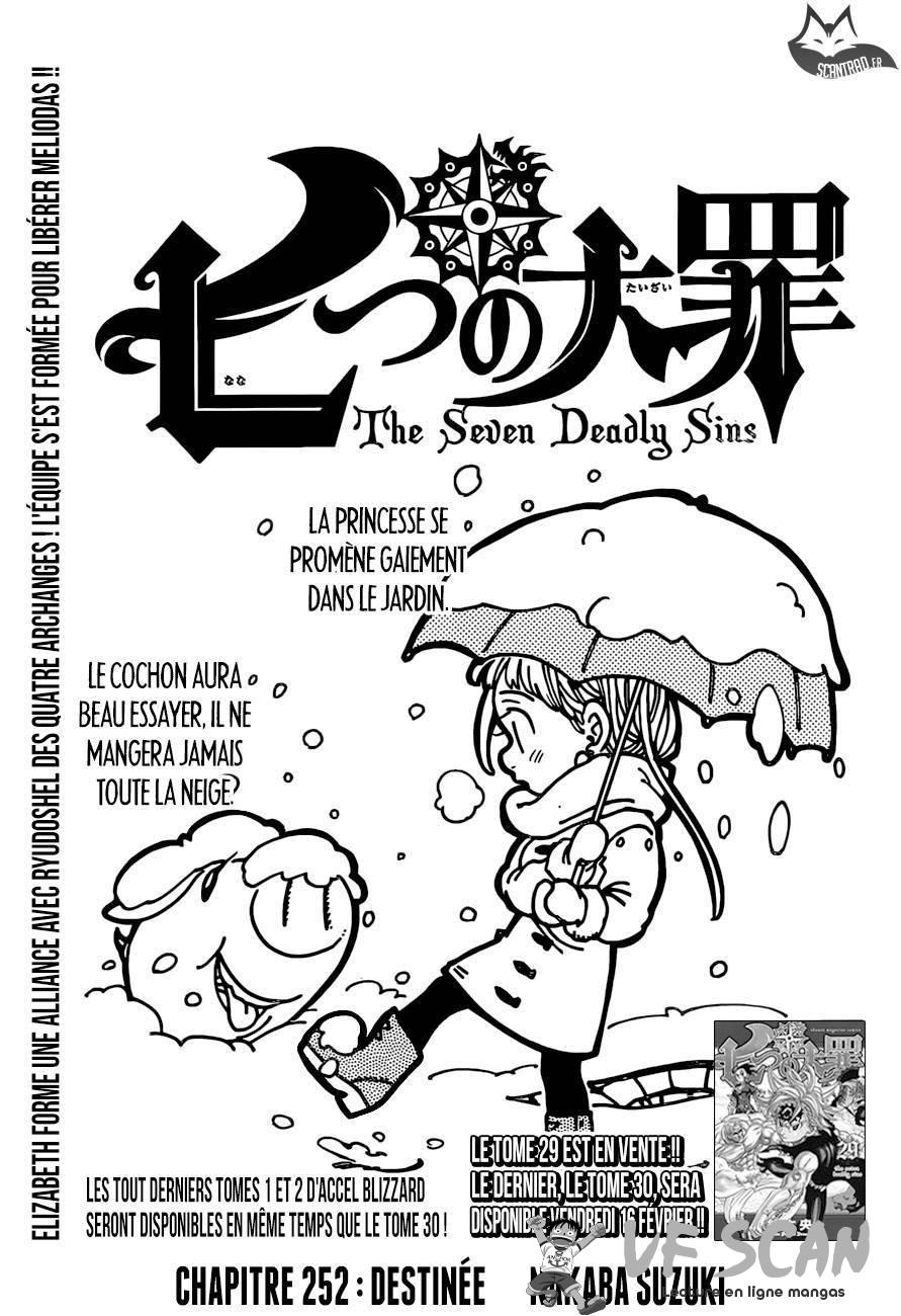  The Seven Deadly Sins - Chapitre 252 - 1