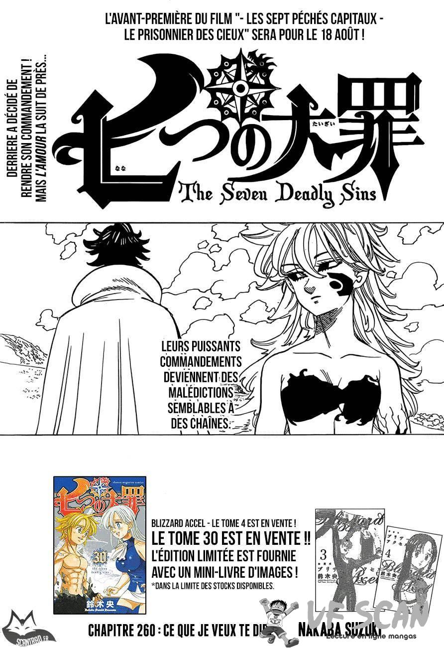  The Seven Deadly Sins - Chapitre 260 - 1