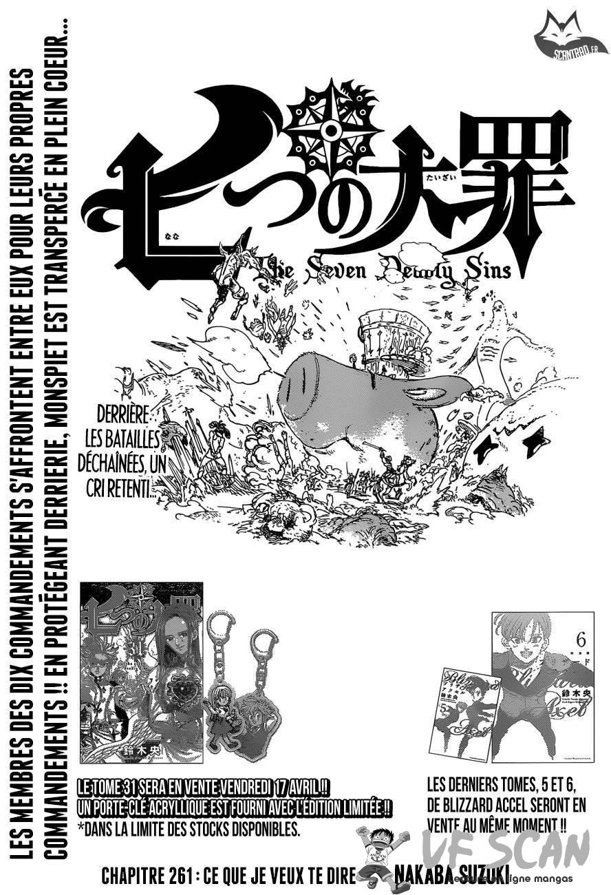  The Seven Deadly Sins - Chapitre 261 - 1