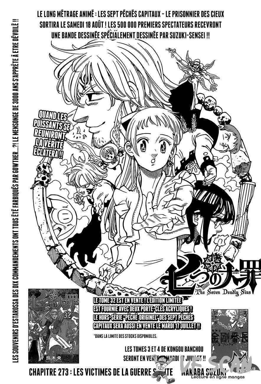  The Seven Deadly Sins - Chapitre 273 - 1