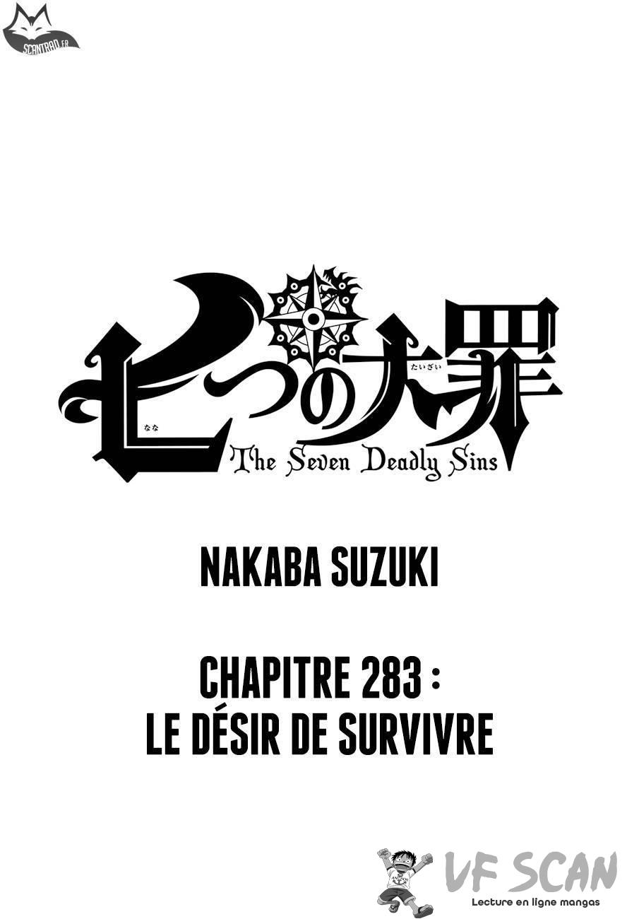  The Seven Deadly Sins - Chapitre 283 - 1