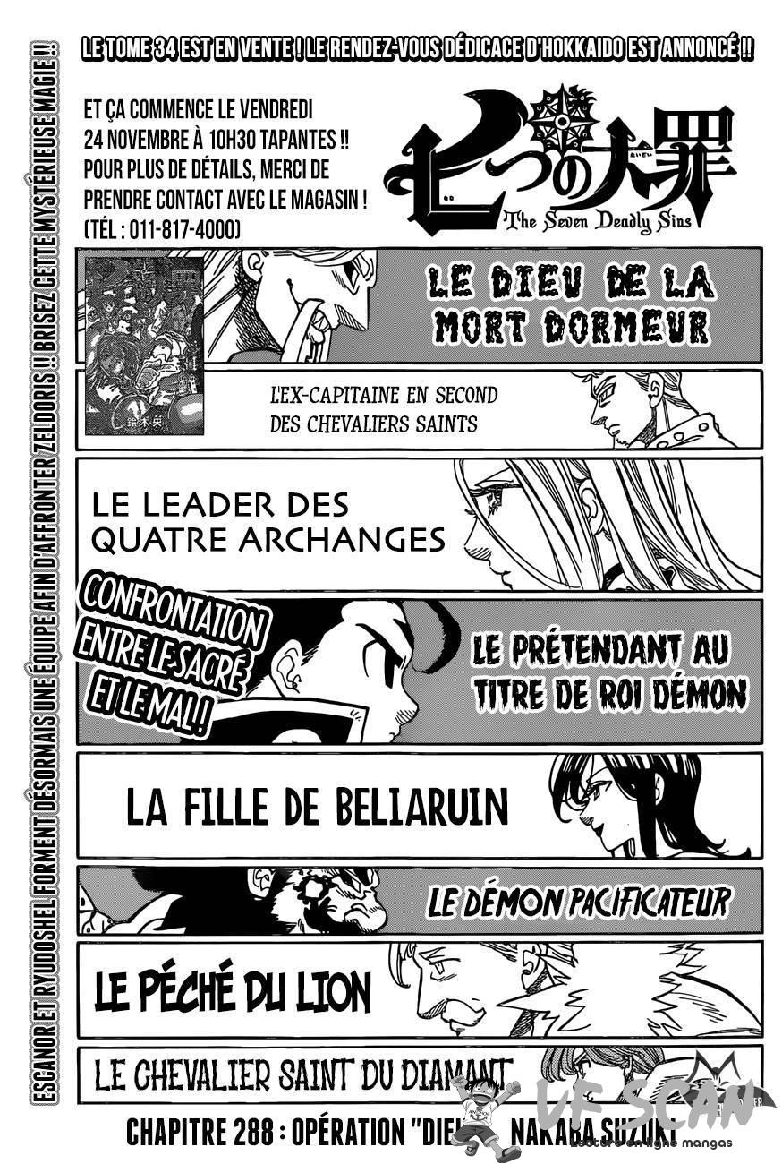  The Seven Deadly Sins - Chapitre 288 - 1