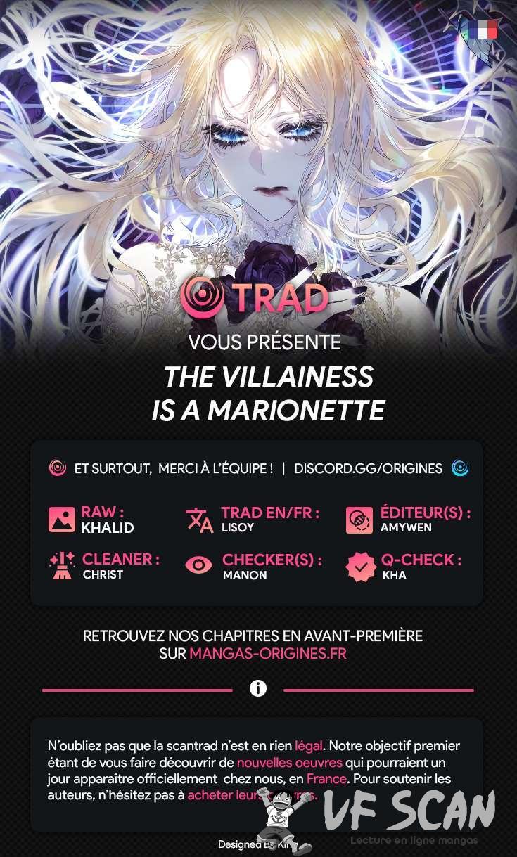  The Villainess Is A Marionette - Chapitre 57 - 1