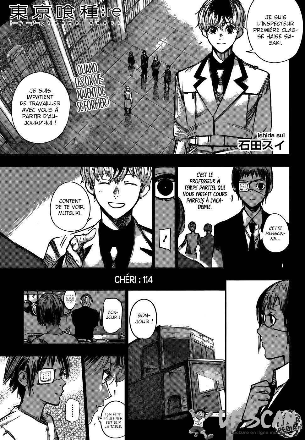  Tokyo Ghoul Re - Chapitre 114 - 1