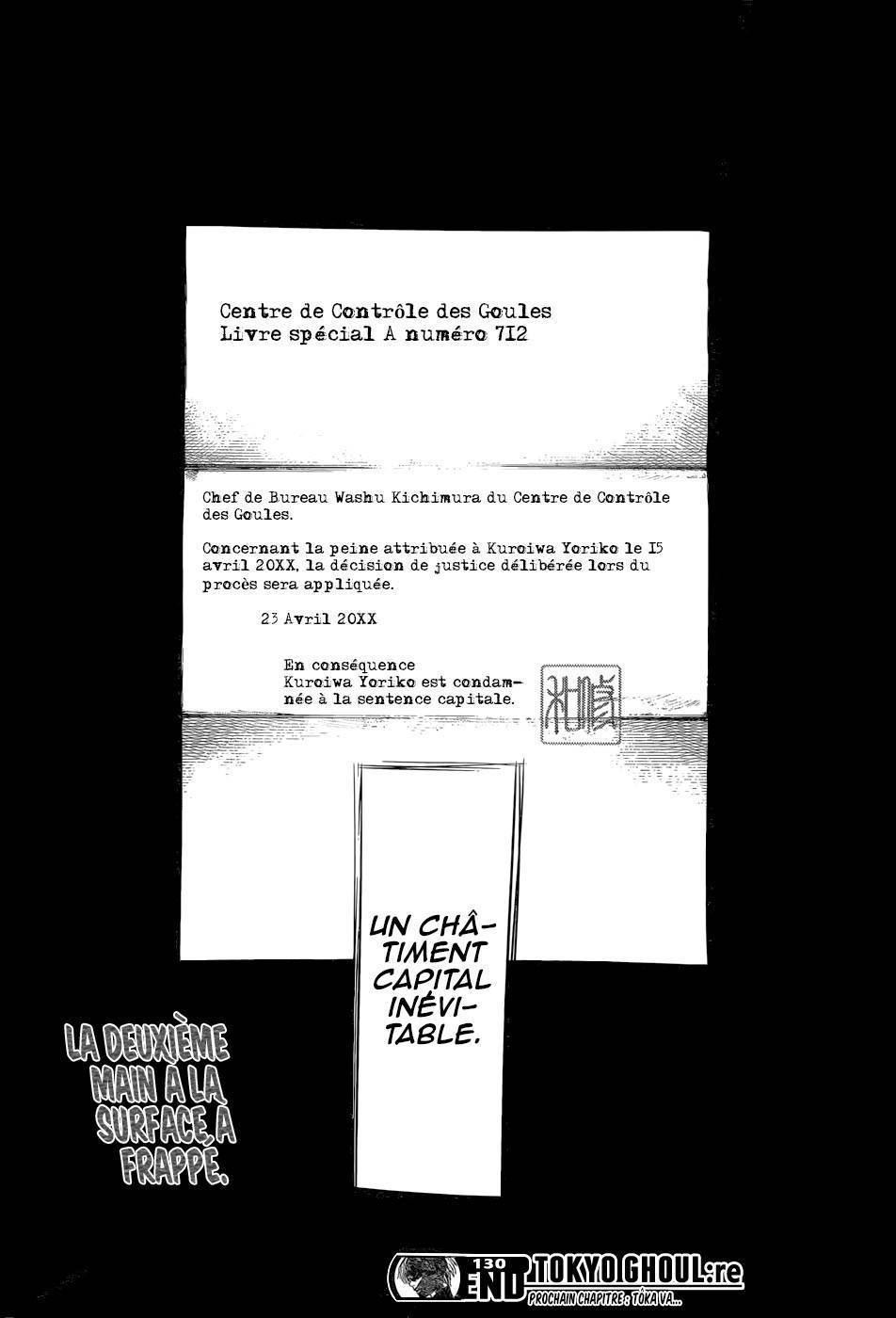  Tokyo Ghoul Re - Chapitre 130 - 18