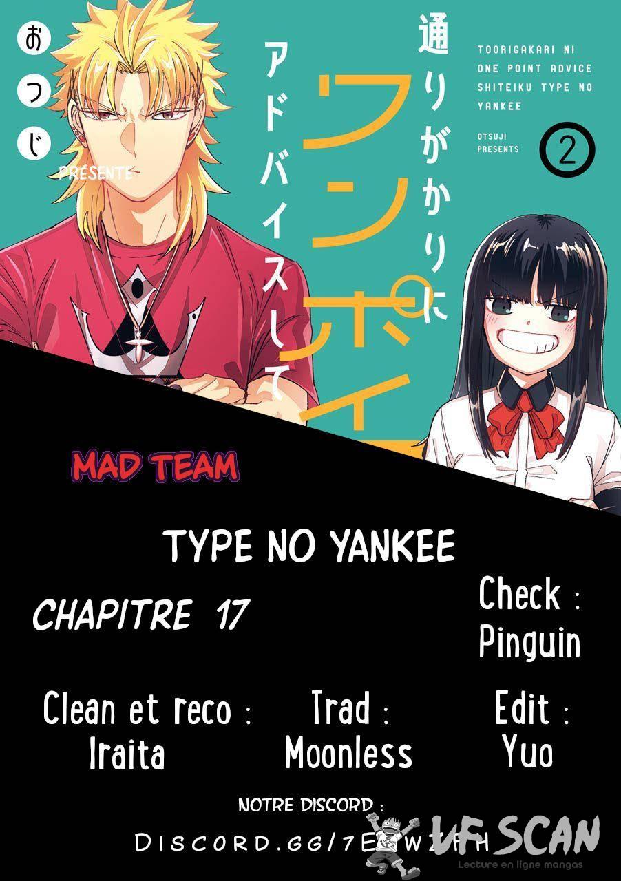  Toorigakari Ni One Point Advice Shiteiku Type no Yankee - Chapitre 17 - 1