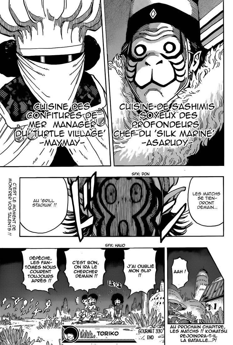  Toriko - Chapitre 330 - 18