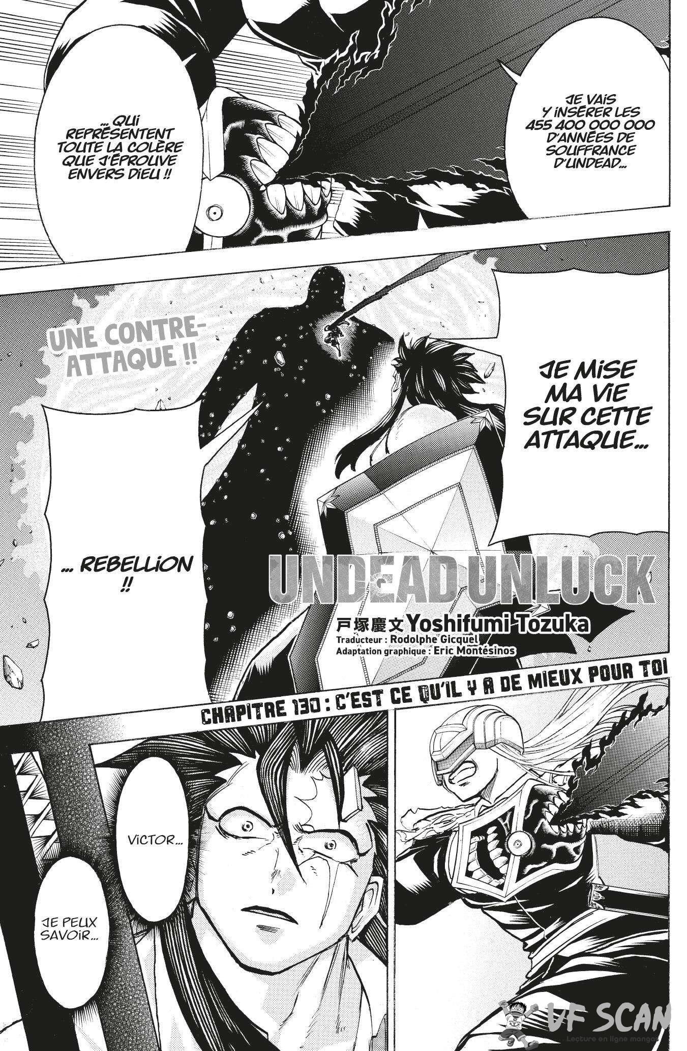  Undead Unluck - Chapitre 130 - 1