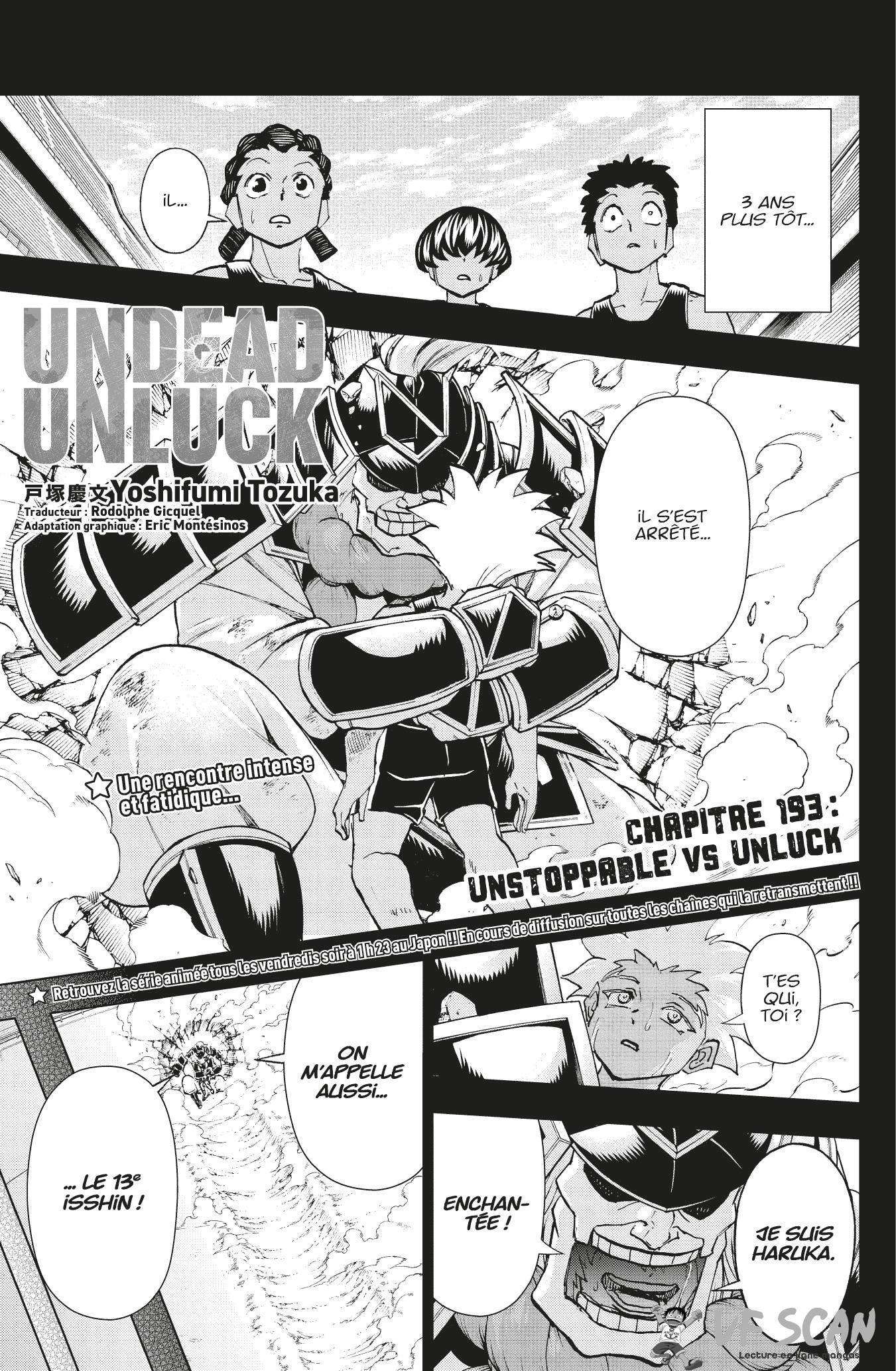  Undead Unluck - Chapitre 193 - 1