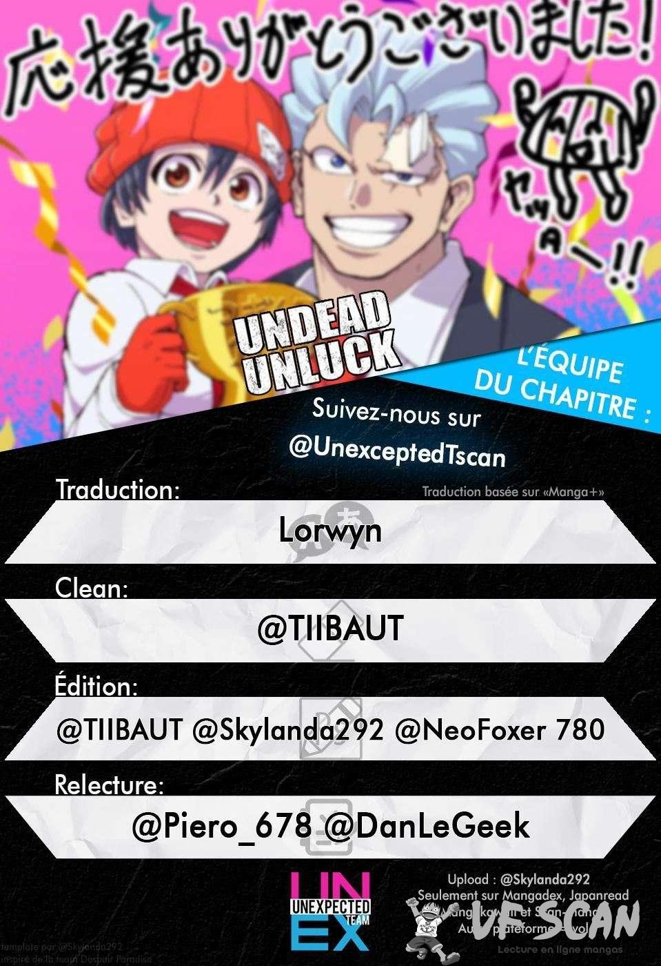  Undead Unluck - Chapitre 26 - 1