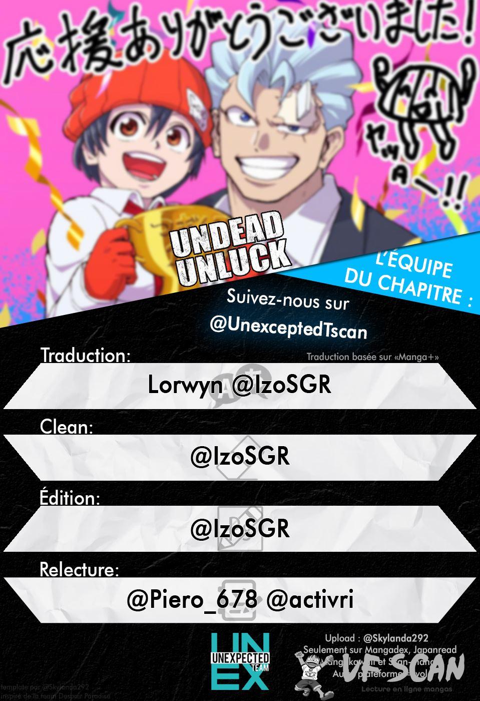  Undead Unluck - Chapitre 50 - 1