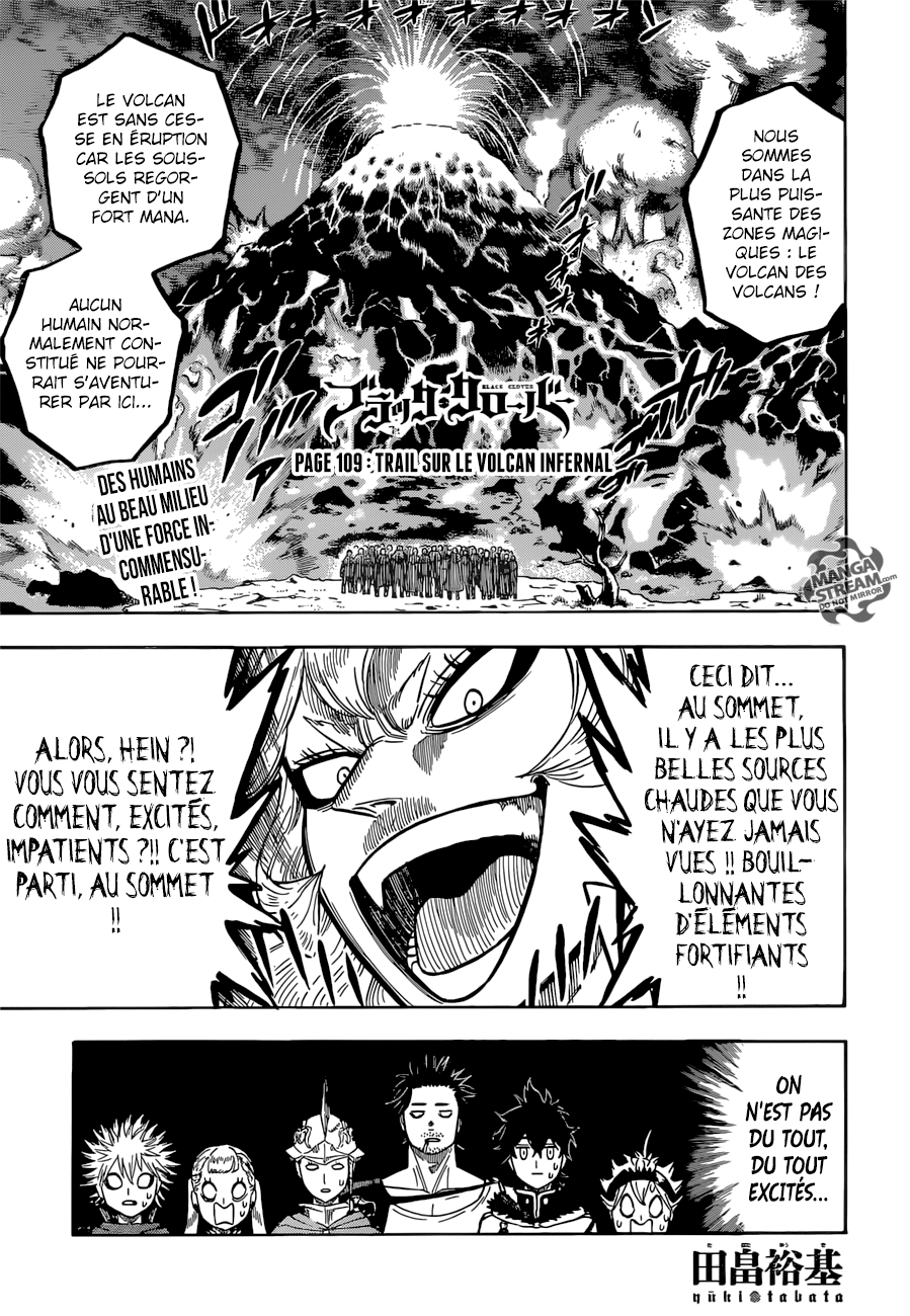  Black Clover Français - Black Clover 109 Trail sur le volcan infernal - 2