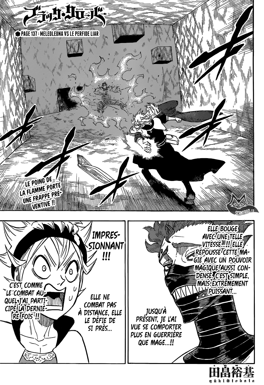  Black Clover Français - Black Clover 137 Meleoleona VS le perfide Liar - 1