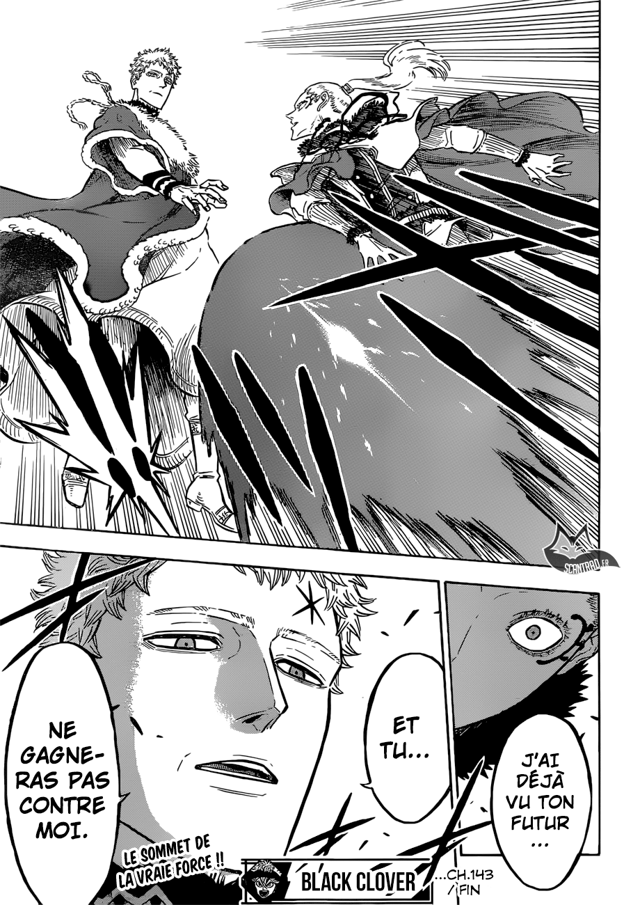  Black Clover Français - Black Clover 143 L'empereur magique contre le chef de l'oeil du soleil de minuit - 16