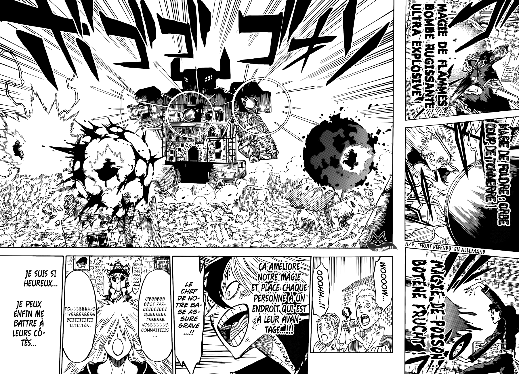  Black Clover Français - Black Clover 165 Les Taureaux Noirs, prêts à tout détruire sur leur passage - 11