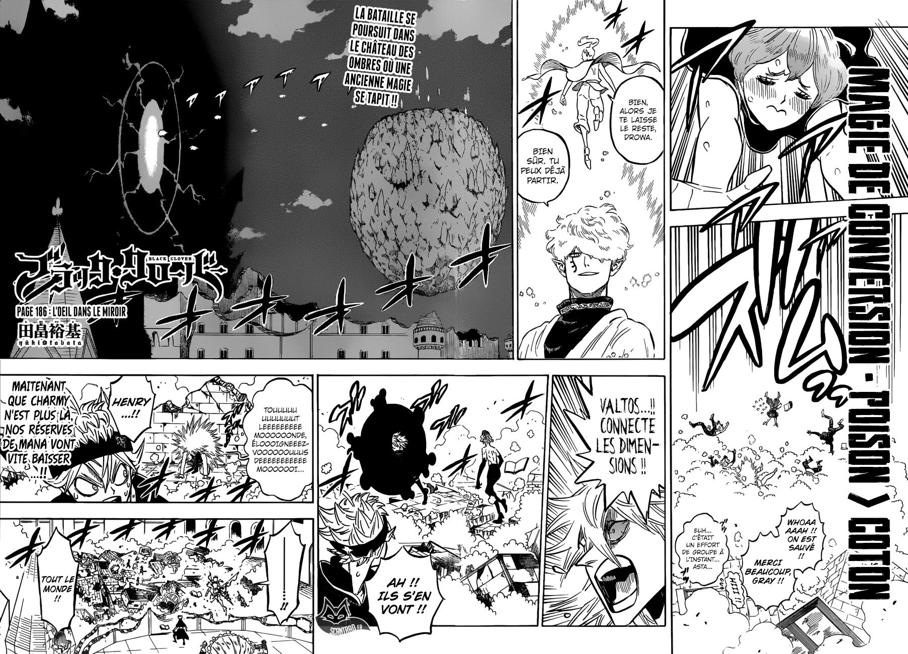  Black Clover Français - Black Clover 186 L'oeil dans le miroir - 2