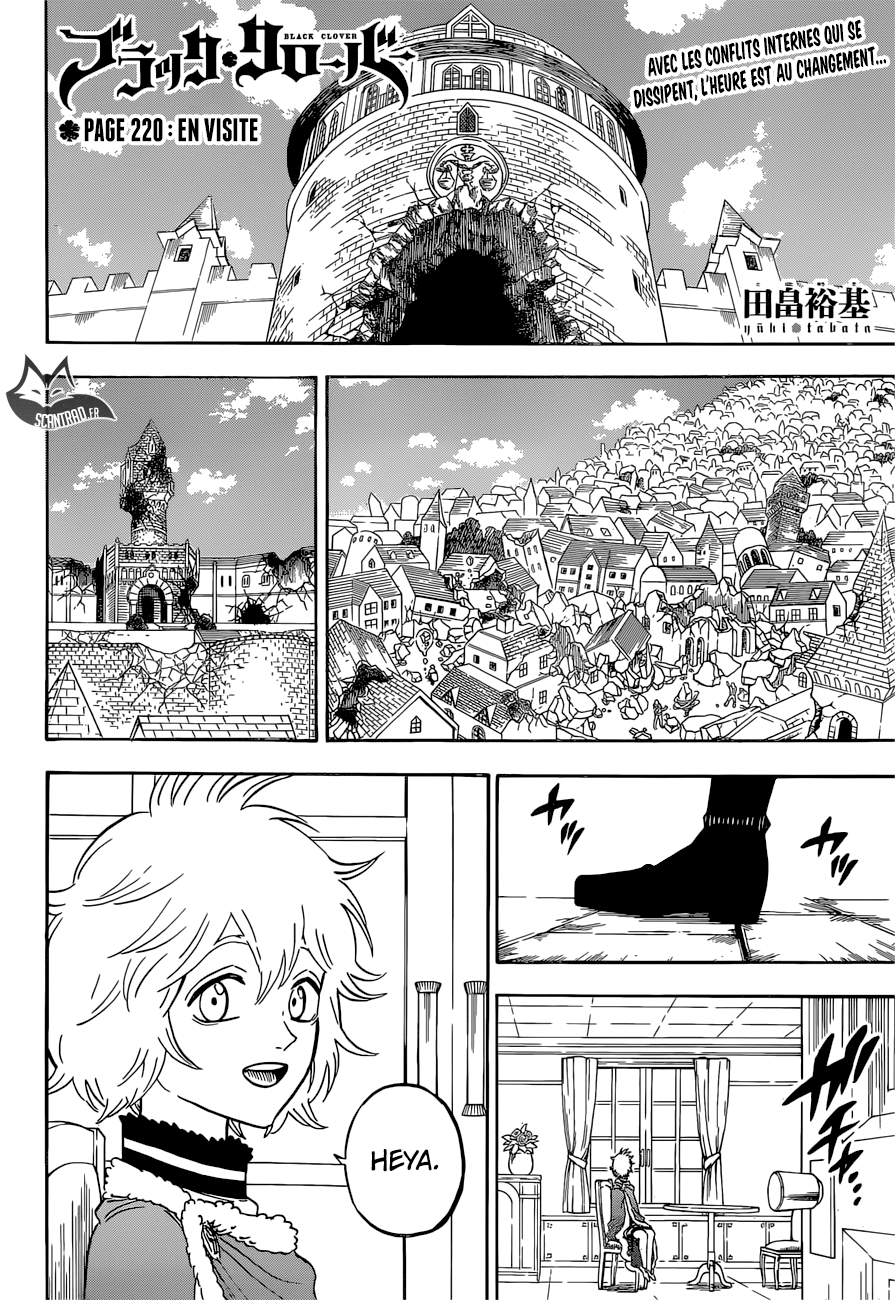  Black Clover Français - Black Clover 220 En visite - 2