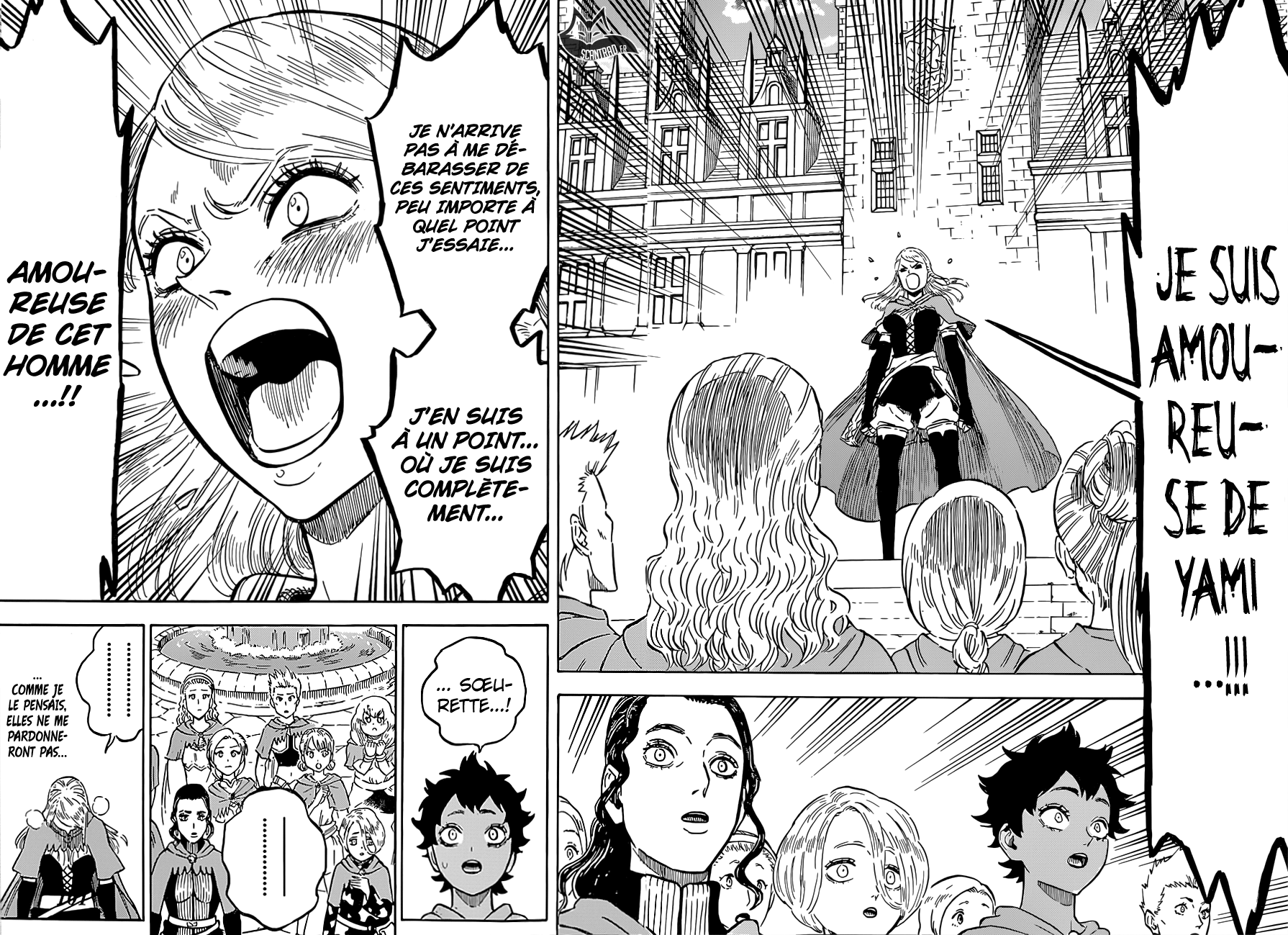  Black Clover Français - Black Clover 221 La confession de la rose bleue. - 4