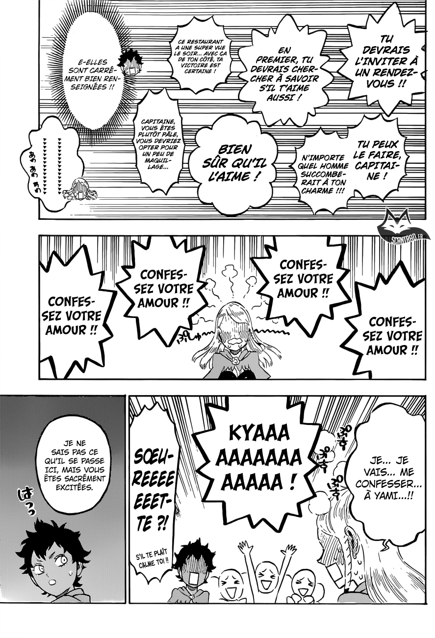  Black Clover Français - Black Clover 221 La confession de la rose bleue. - 6