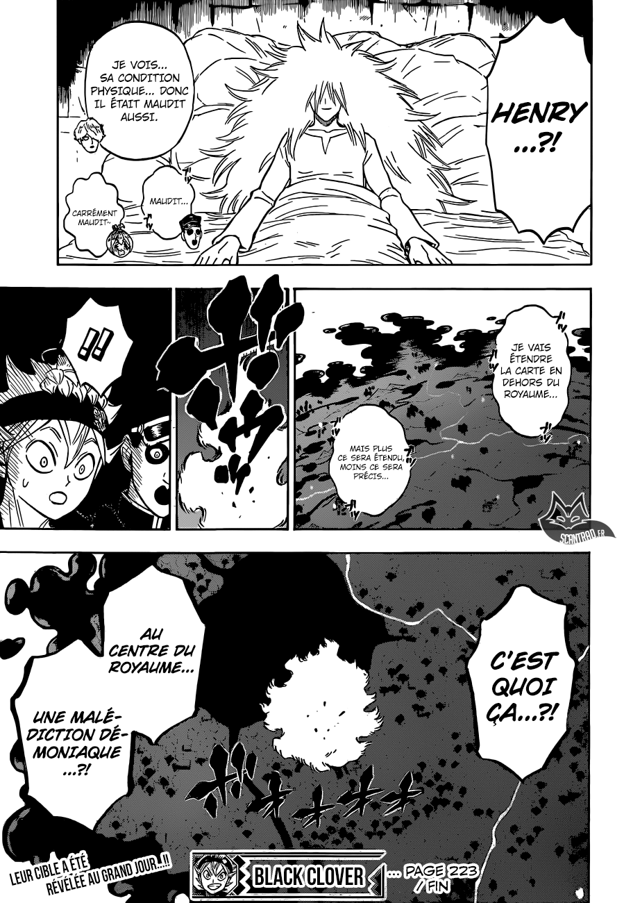  Black Clover Français - Black Clover 223 La famille aggripa - 15