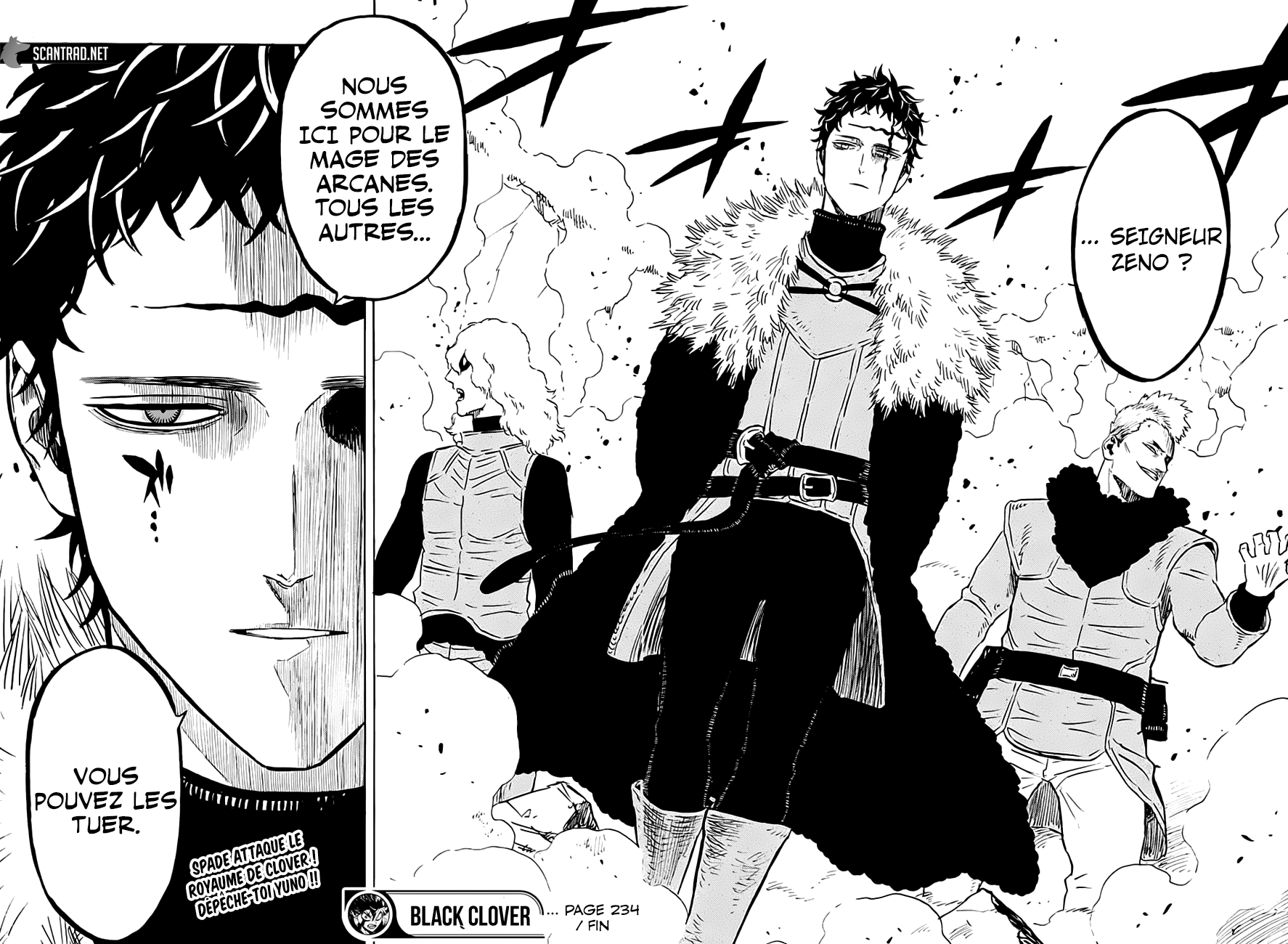  Black Clover Français - Black Clover 234 Le message du royaume de Spade - 13